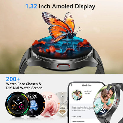 Smart Watch for Men Women with Bluetooth Calling 100+ Sports Modes Fitness Tracker